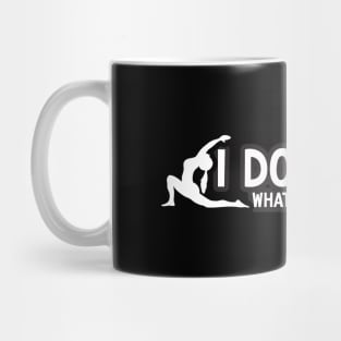 I Do Pilates What's your Superpower? Mug